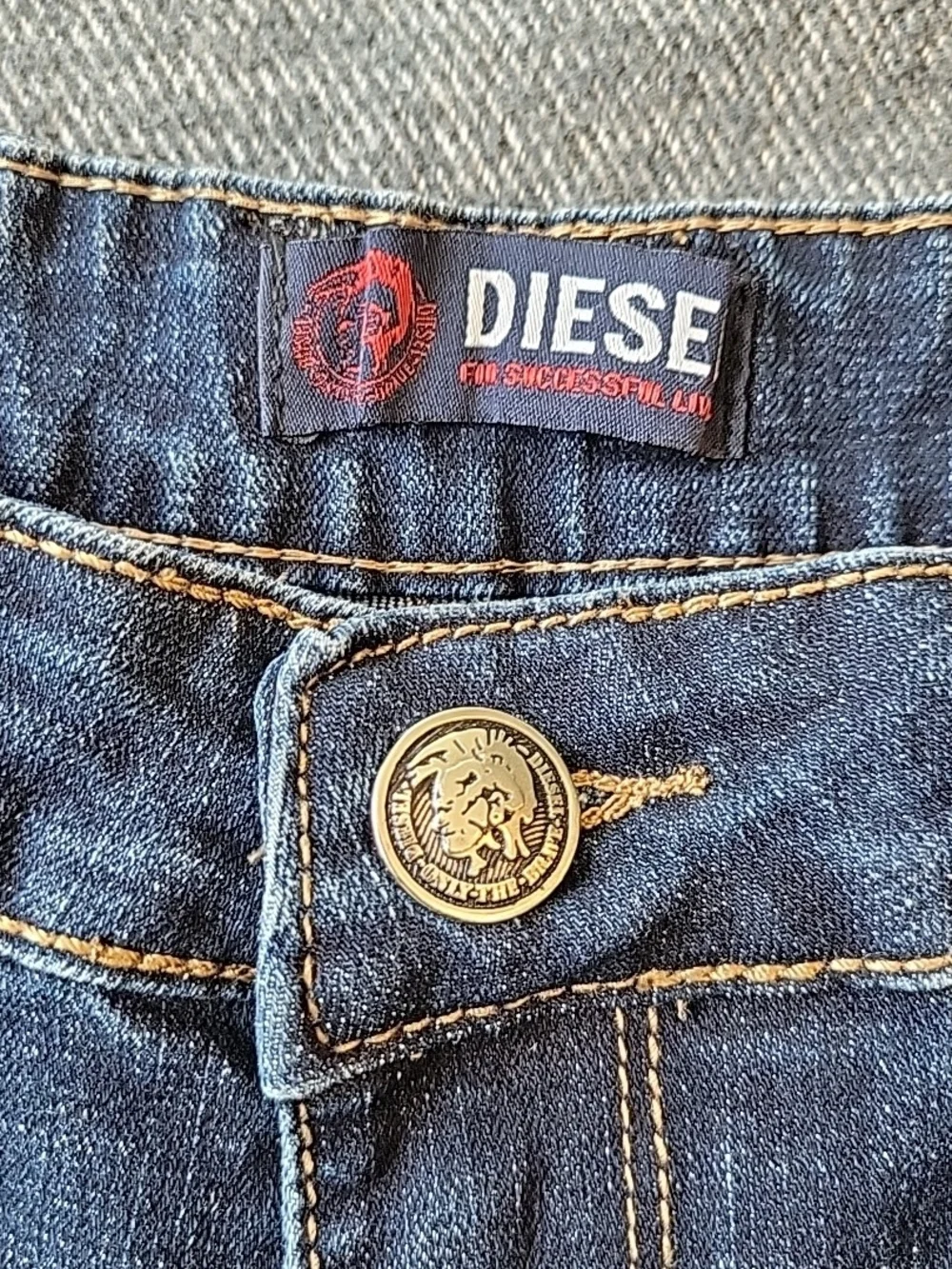 Diesel Industry Jeans‎ Men's 31x31 Blue Dark Wash Straight Denim Classic